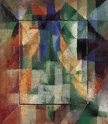 Delaunay, Robert The Window Toward the city oil